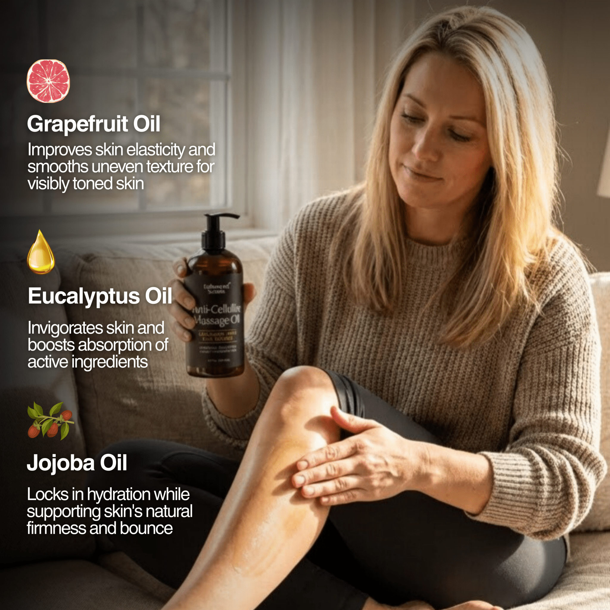 Enhanced Cellulite Massage Oil