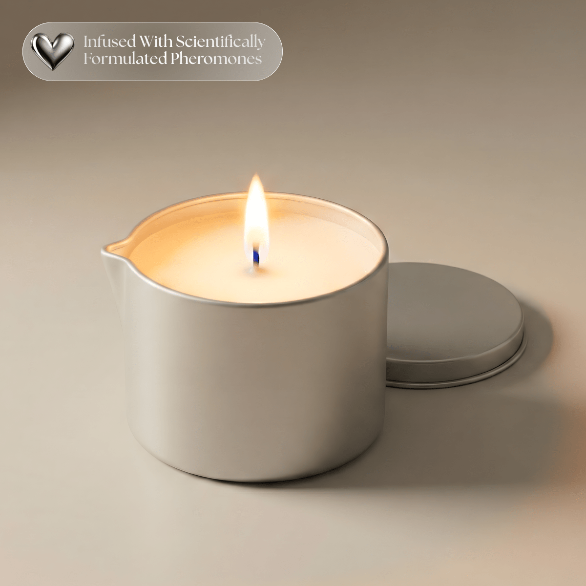 Enhanced Pheromone Massage Candle