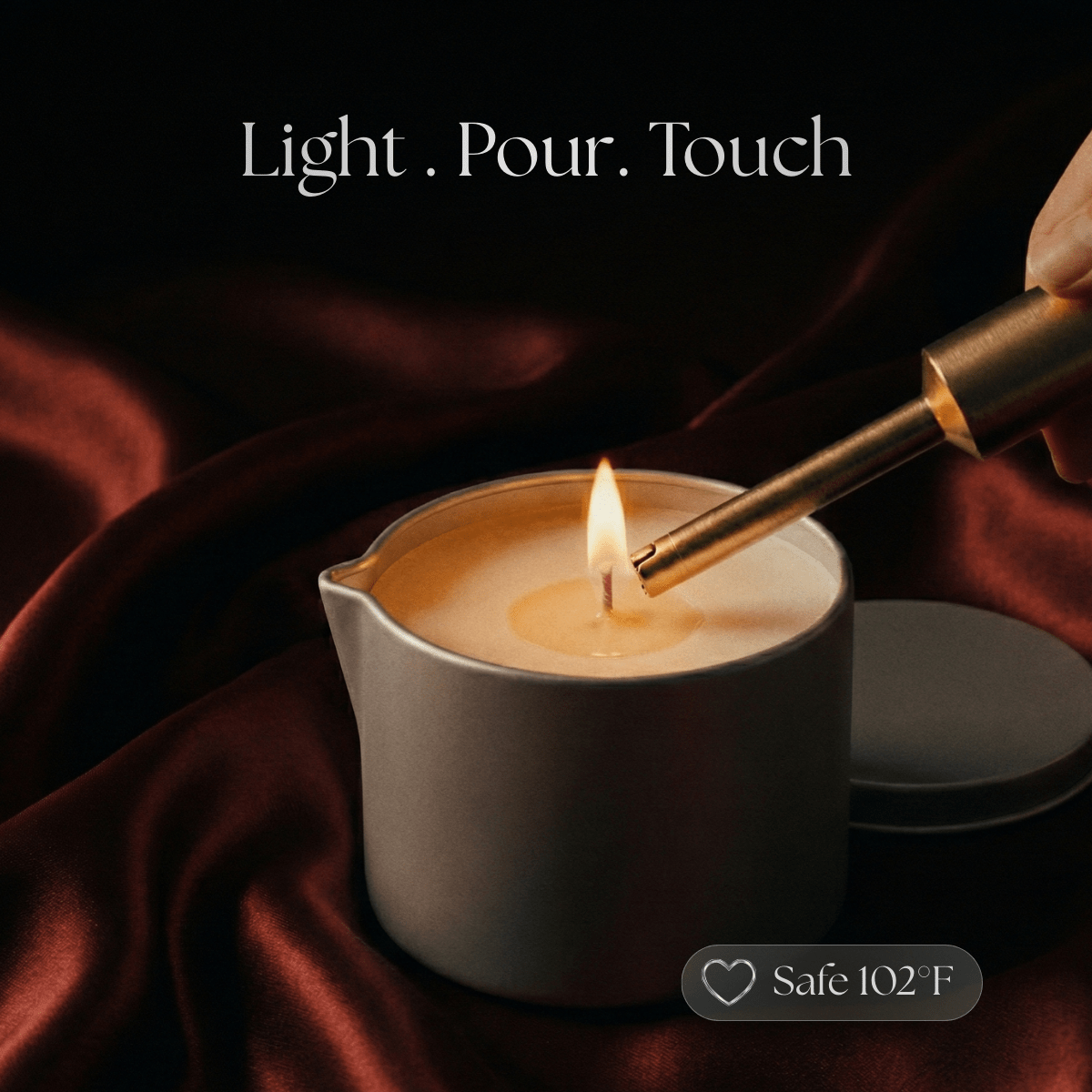 Enhanced Pheromone Massage Candle