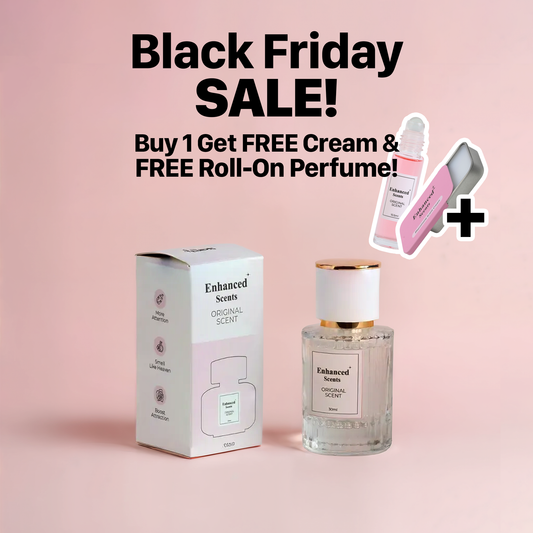 Enhanced Scents -  The Original Scent (30ML) + Roller Bottle Free & Pheromone Cream
